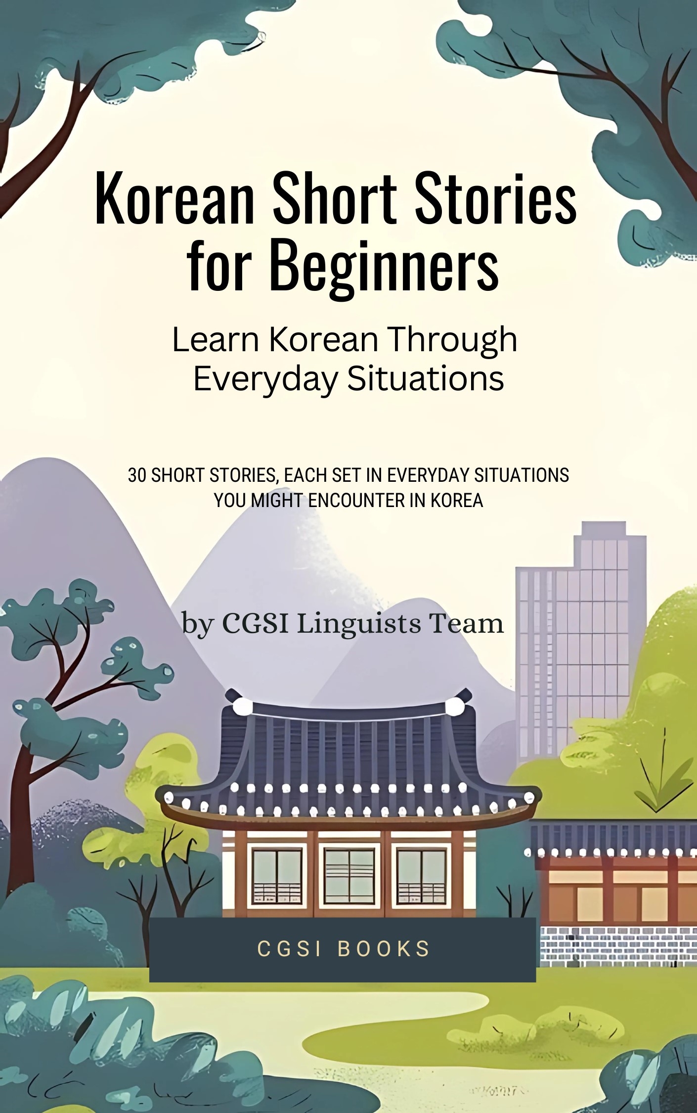 Korean Short Stories for Beginners, Book I cover