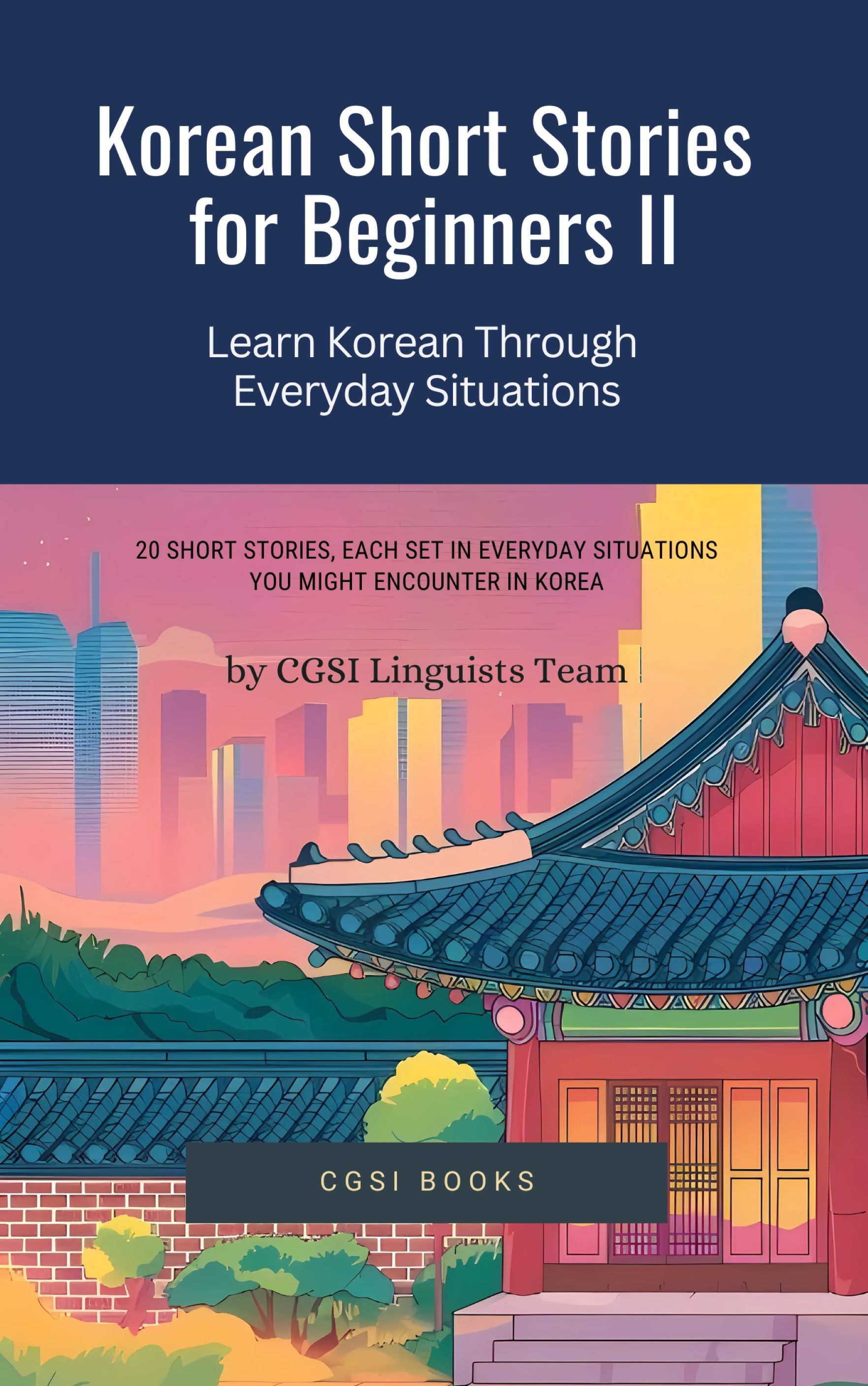 Korean Short Stories for Beginners II cover